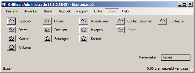 ons administratie programma, geschikt voor facturen maken, uren bijhouden, kasboeken doen en nog veel meer